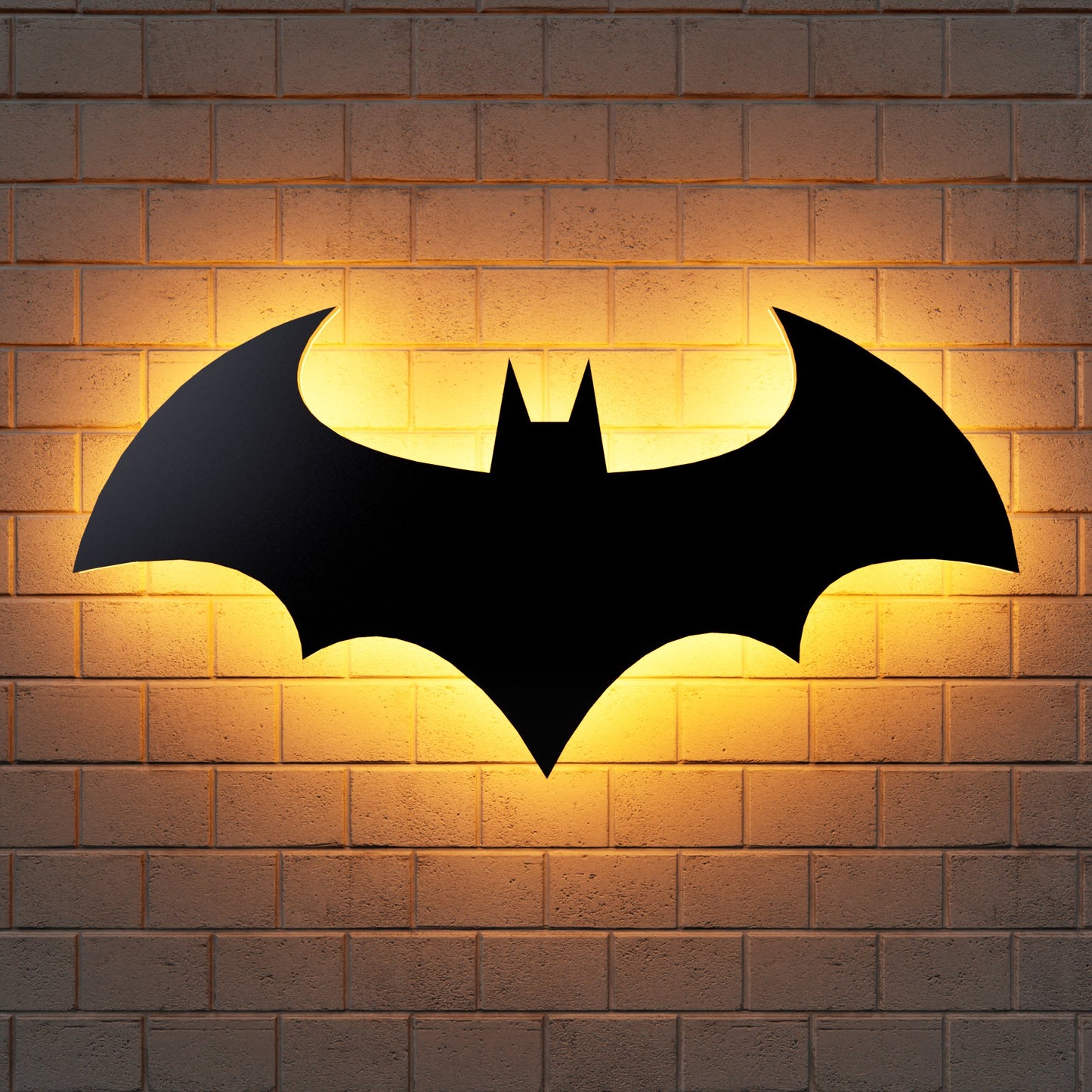 Batman Wall Sign, Led Wall Decor - Kutalp