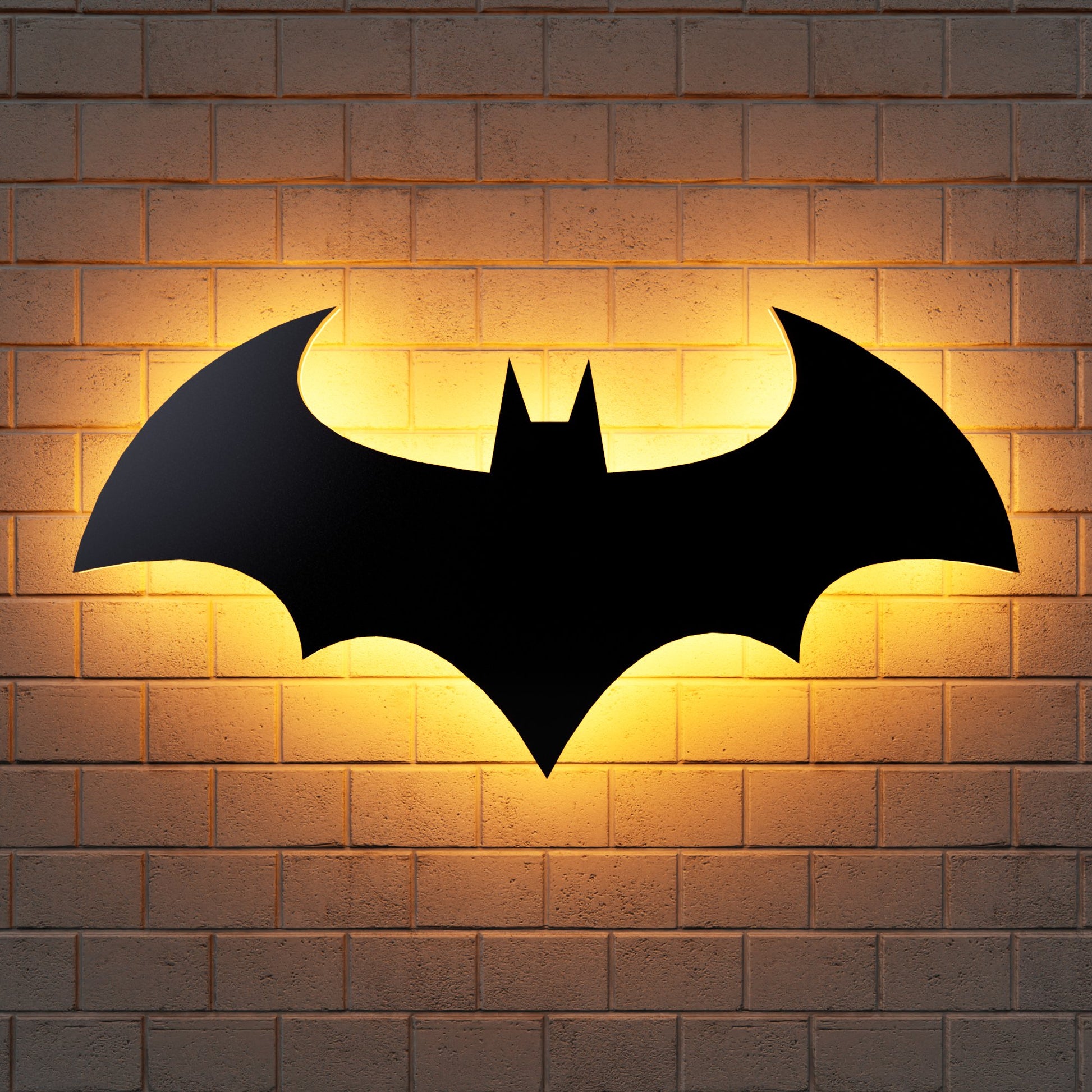 Batman Wall Sign, Led Wall Decor - Kutalp