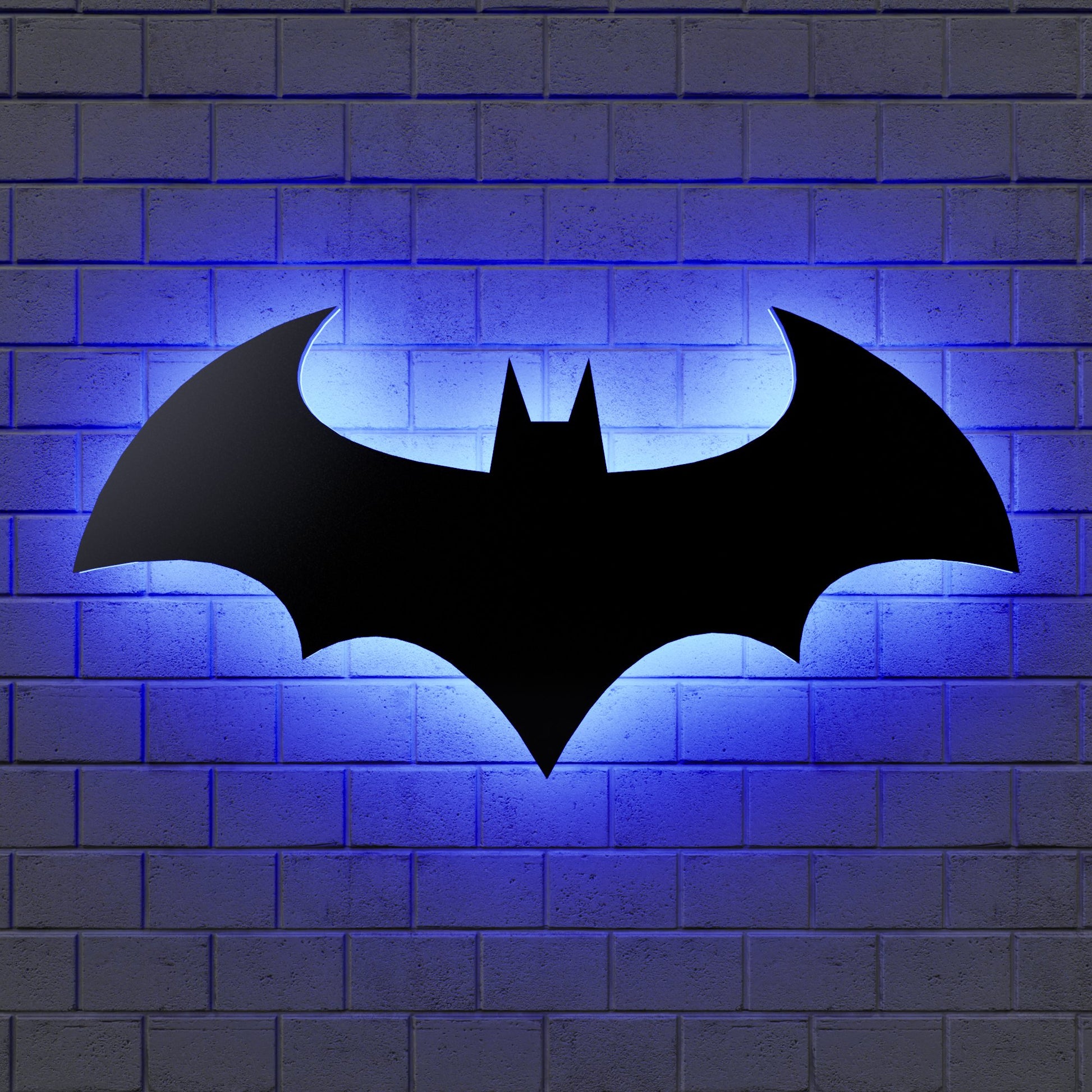 Batman Wall Sign, Led Wall Decor - Kutalp