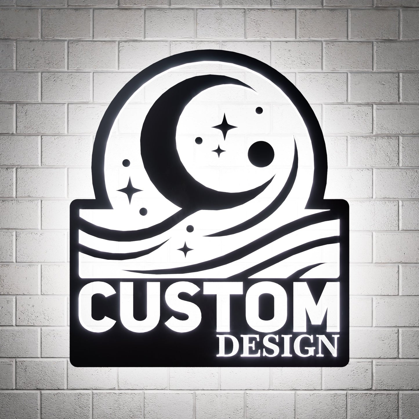 Custom Logo Design RGB Led Wall Sign - Kutalp