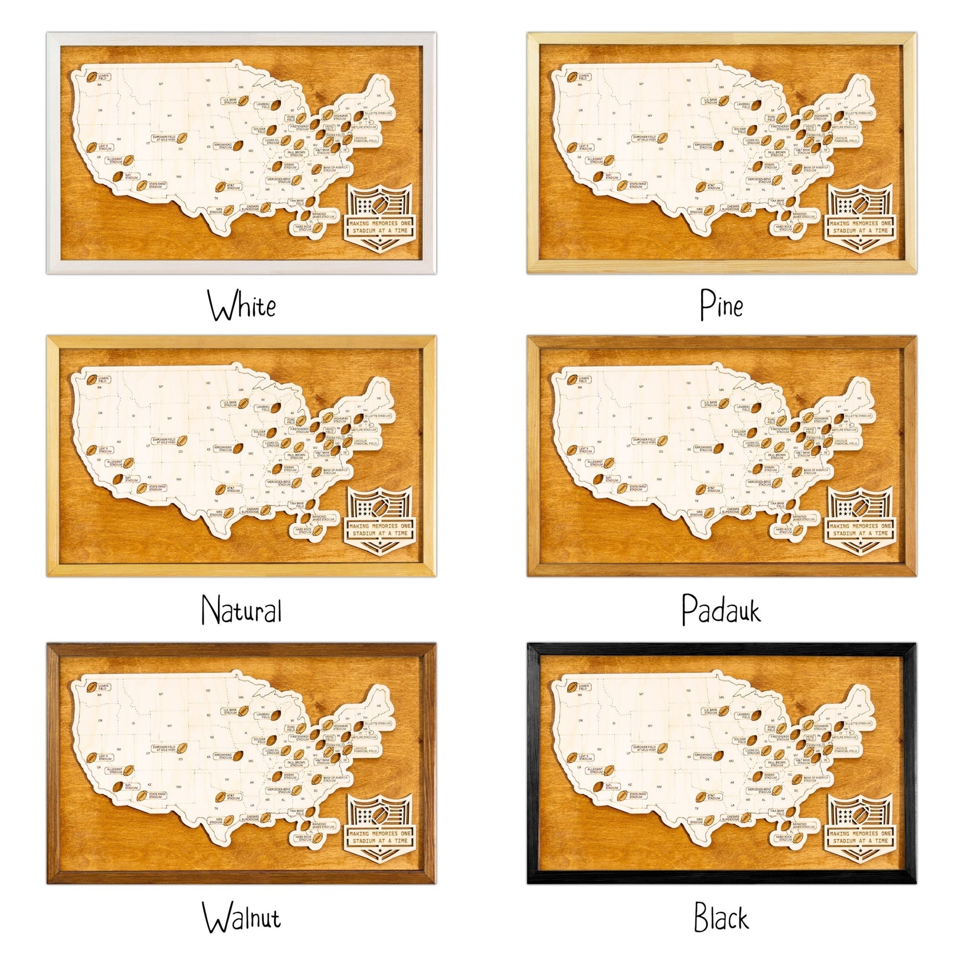 NFL Stadium Map - Kutalp