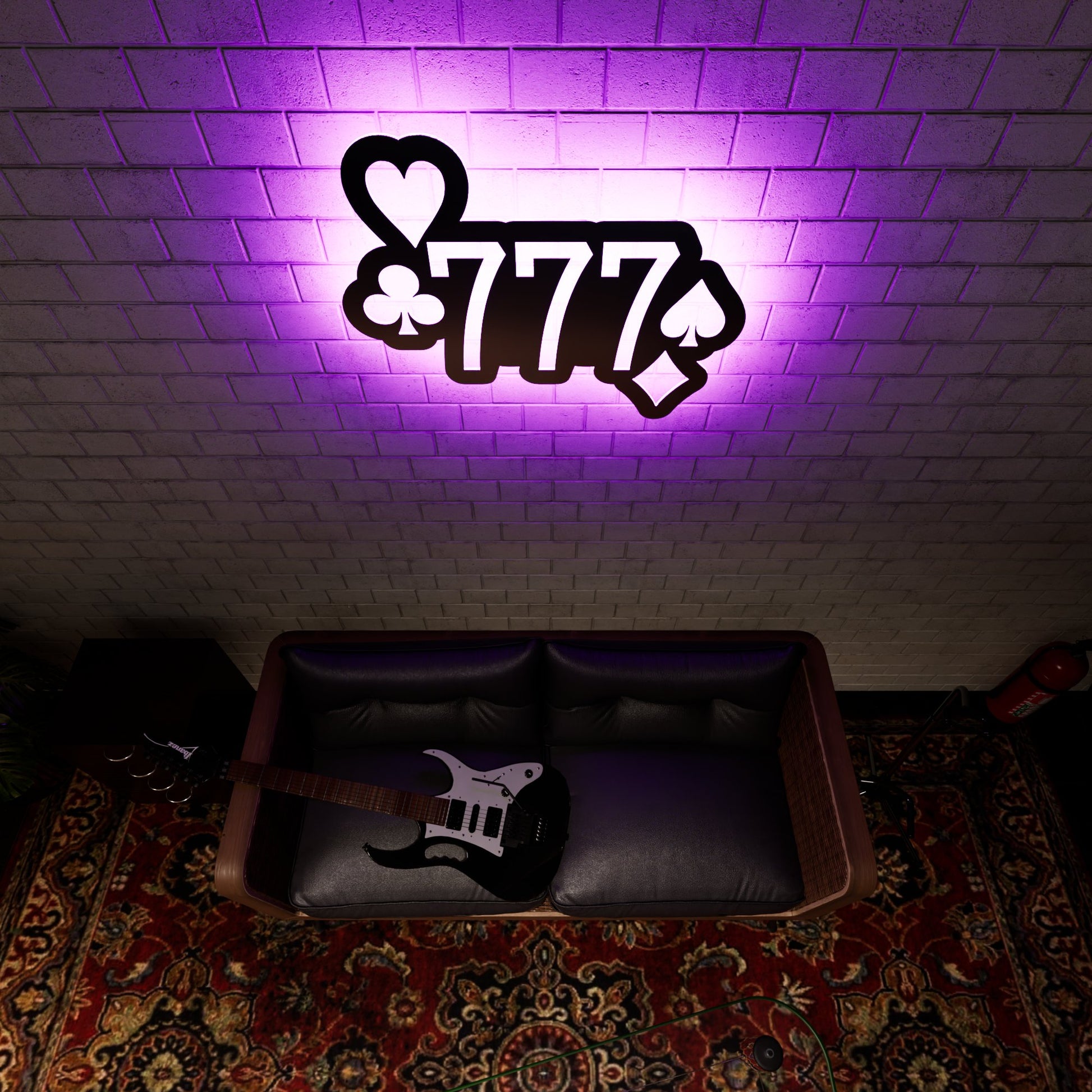 777 Slot Casino RGB Led Wall Sign: Elevate Your Game - Kutalp