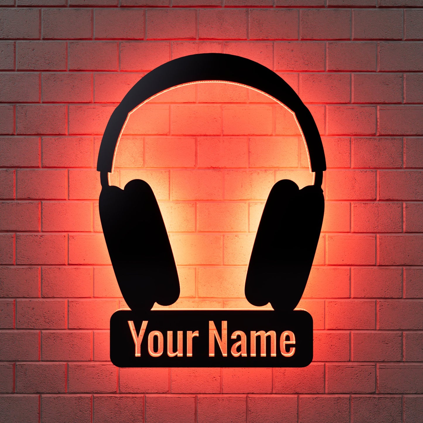 AirPods Max RGB Led Wall Sign Personalized - Kutalp