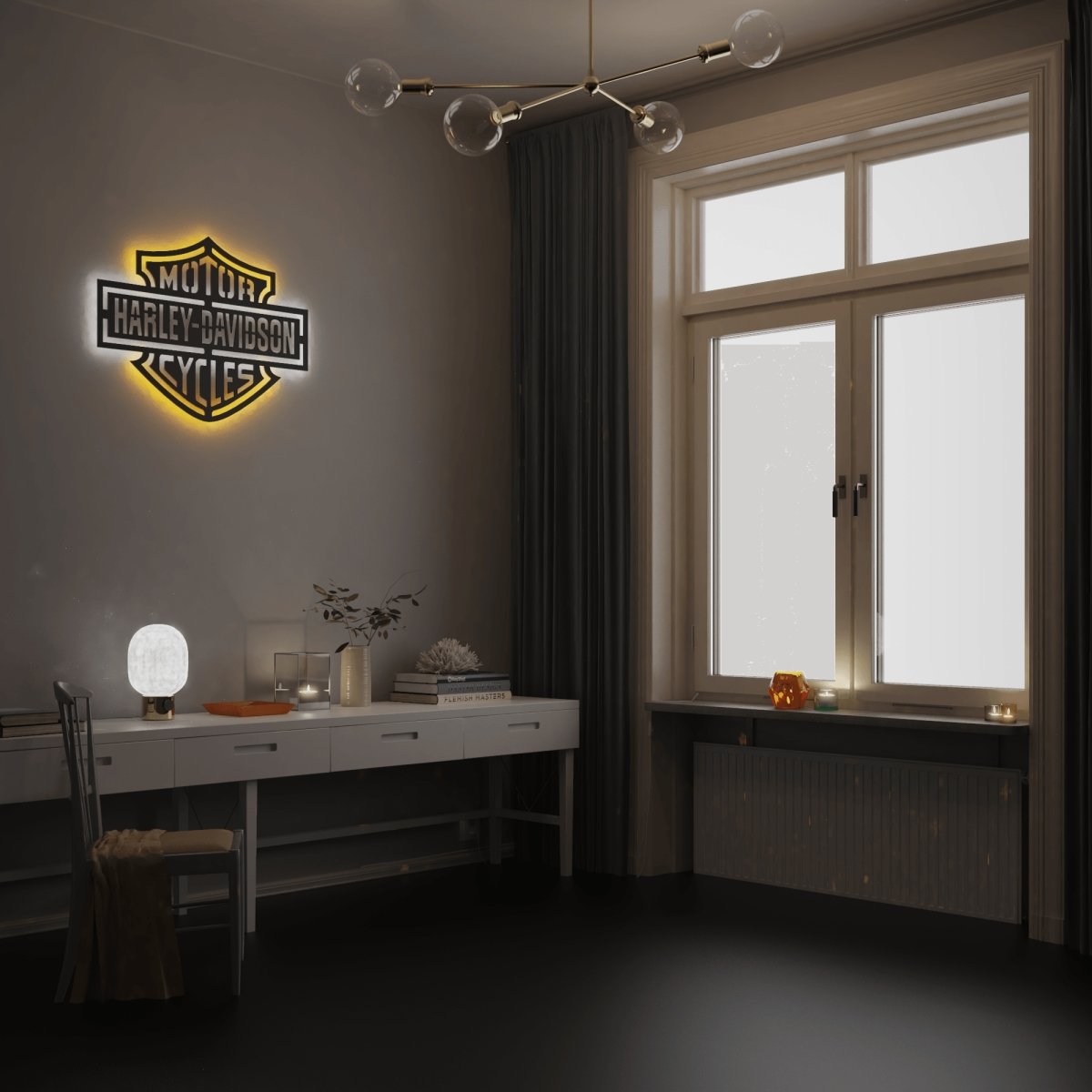 Harley Davidson Standard Wall Sign - Kutalp