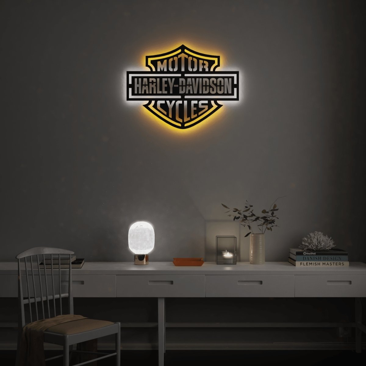 Harley Davidson Standard Wall Sign - Kutalp