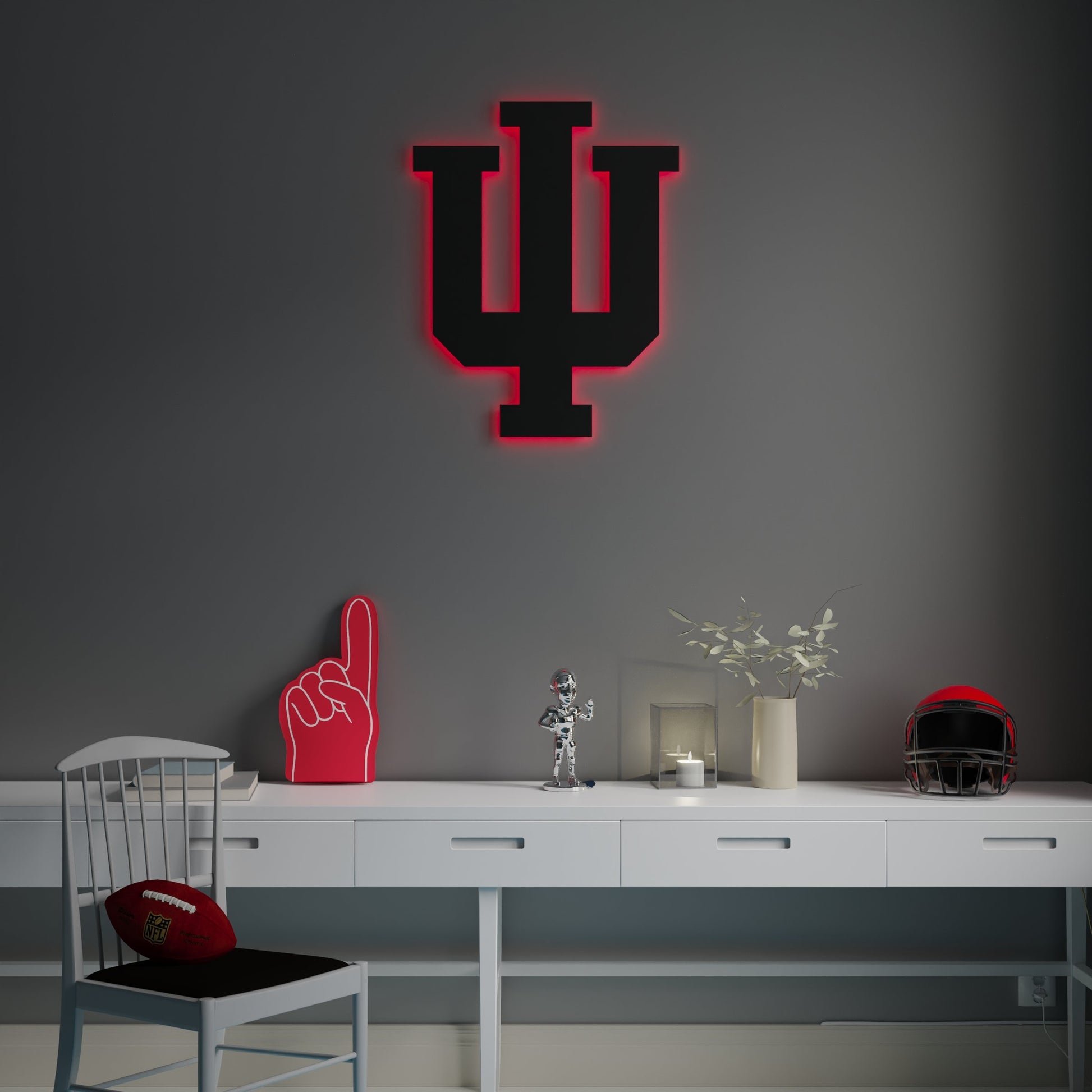 Indiana Hoosiers | Led Wall Sign - Kutalp
