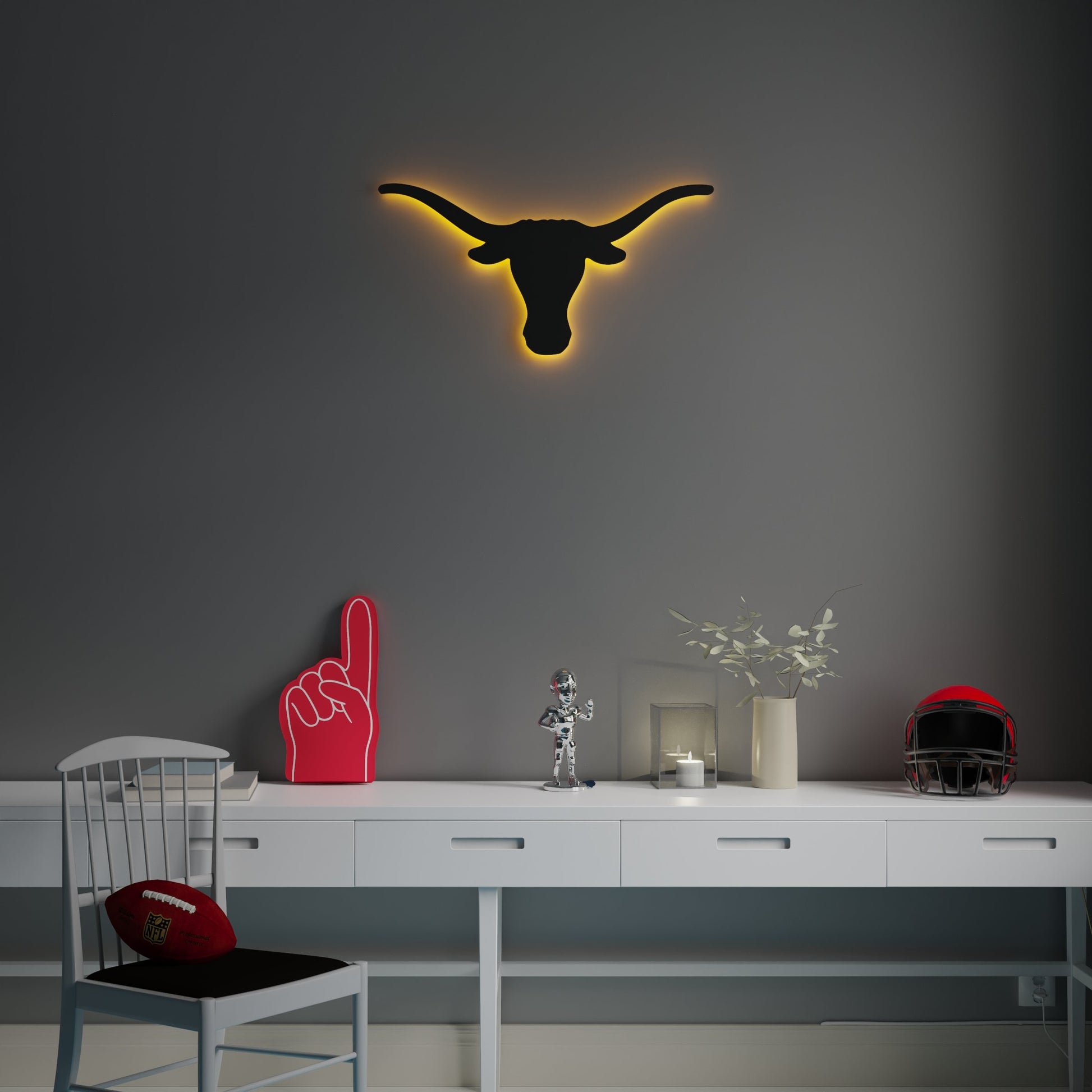 Texas Longhorns | Led Wall Sign - Kutalp