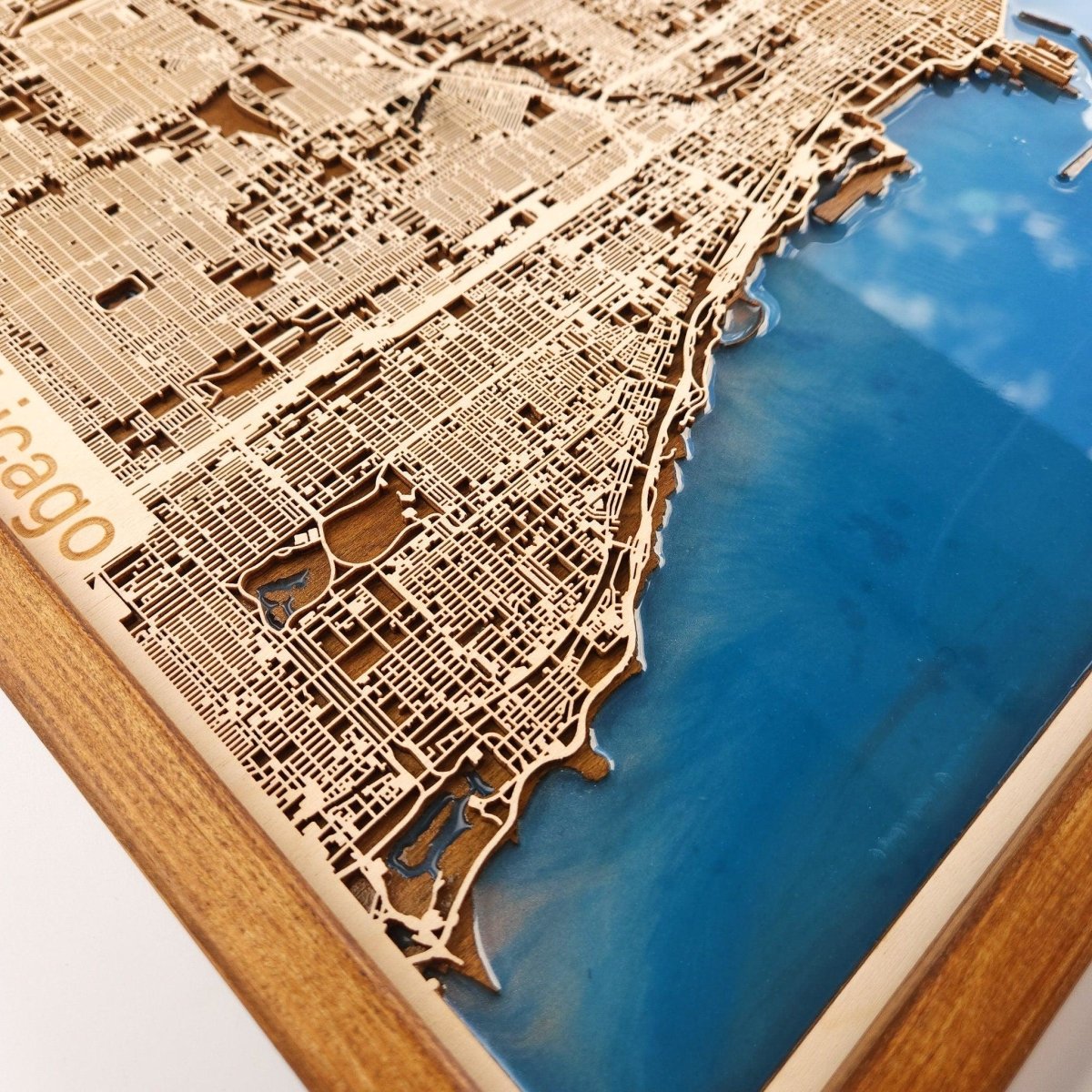 Wooden Map of Any City - Kutalp