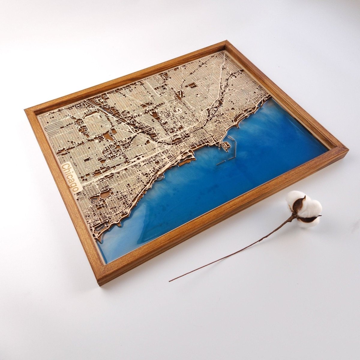 Wooden Map of Any City - Kutalp